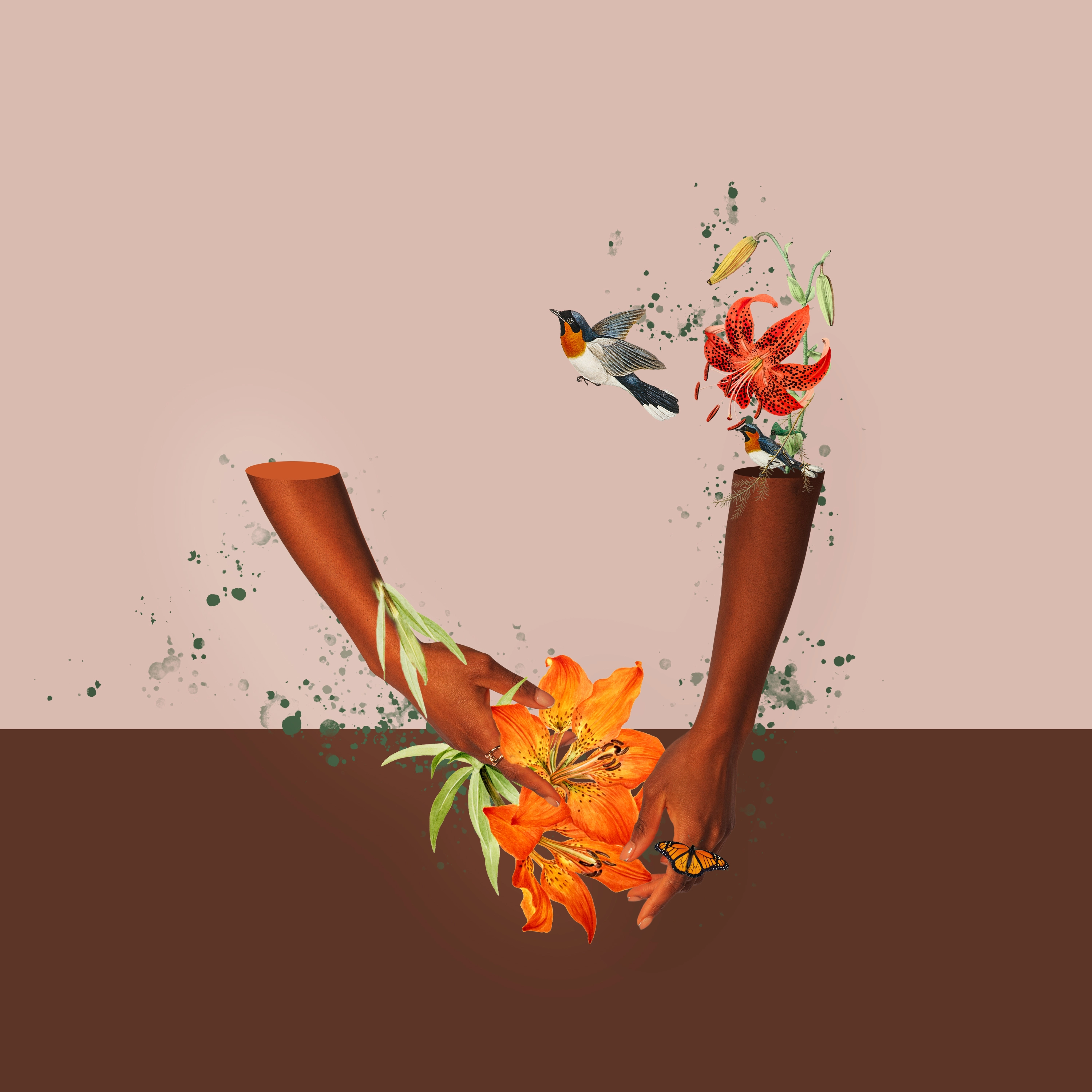 Inward Bloom - Surrealist Exploration of Self-Cultivation